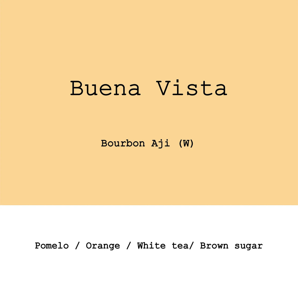 Goût & Co - Colombia Buena Vista, Sambony - Bourbon Aji Washed
