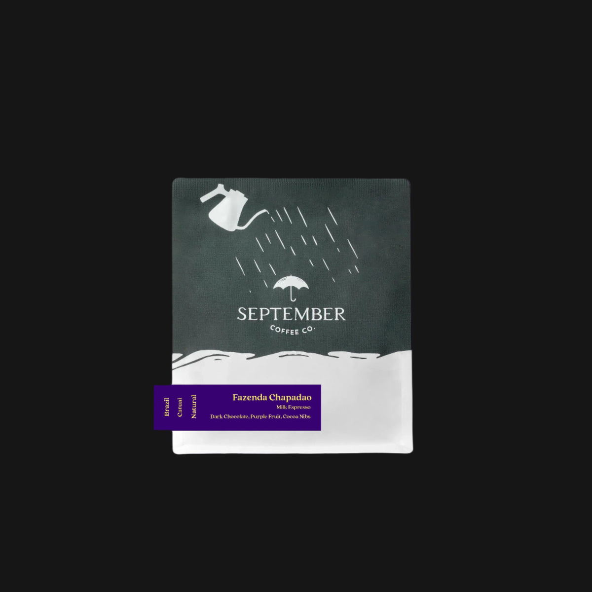 September - Fazenda Chapadao - Milk Espresso - Natural Catuai | Brazil - Sigma Coffee UK