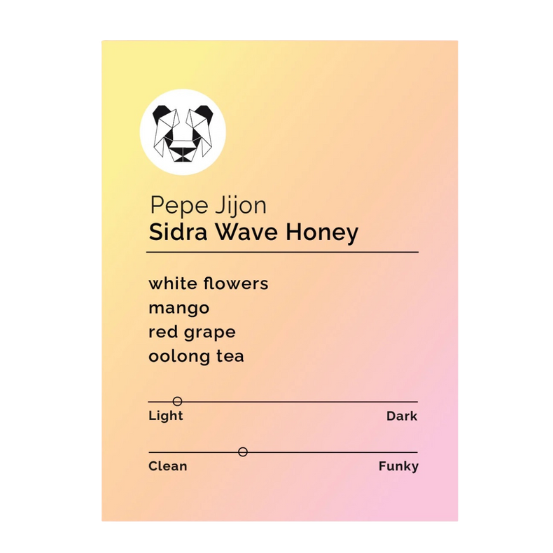 Black & White Roasters - Pepe Jijon - Sidra Wave Honey