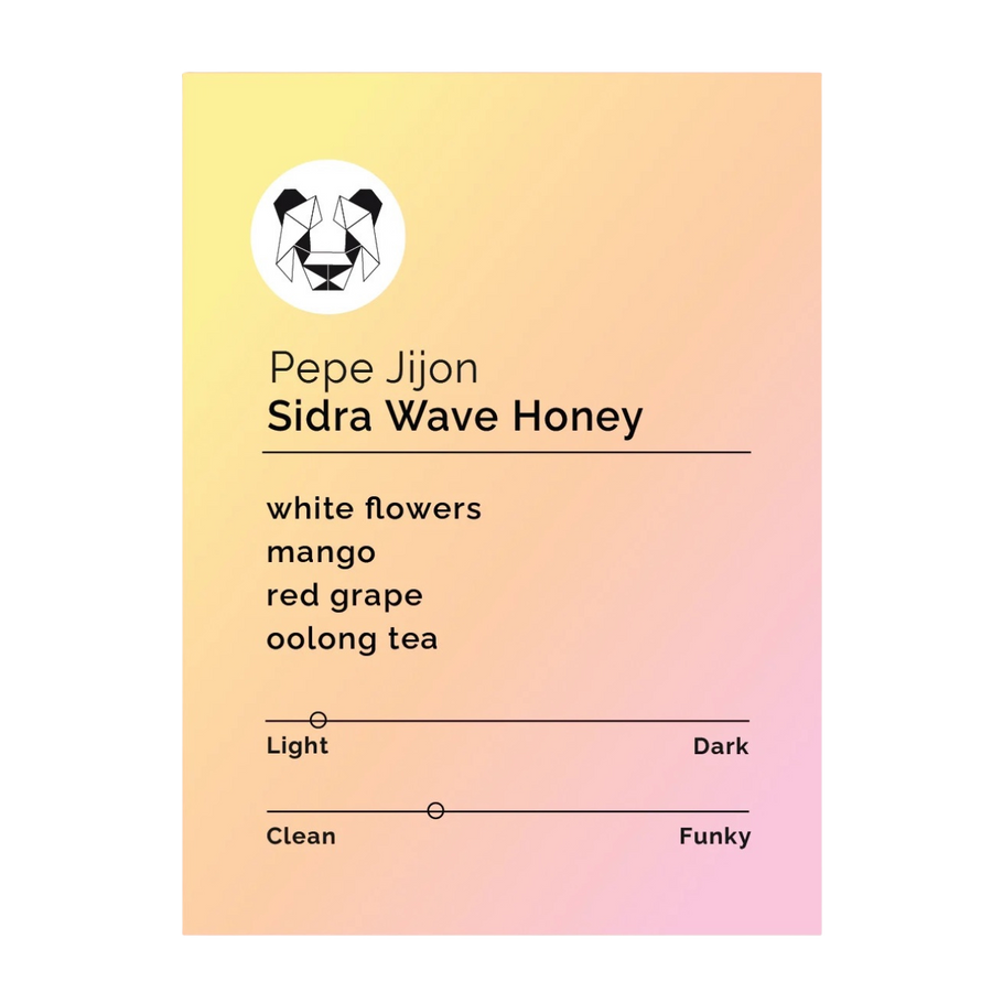 Black & White Roasters - Pepe Jijon - Sidra Wave Honey