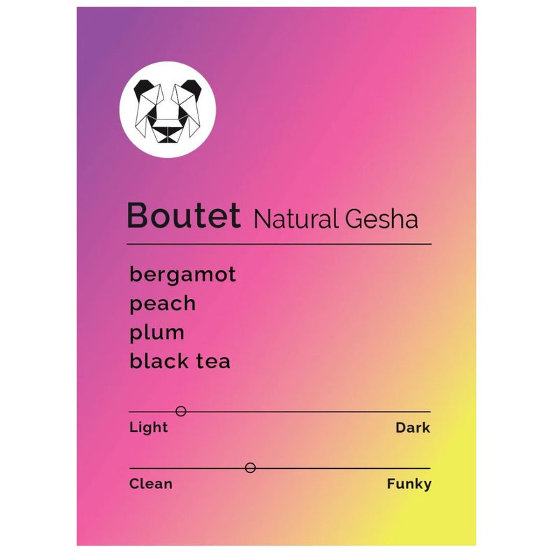 Black & White Roasters - Boutet - Natural Gesha