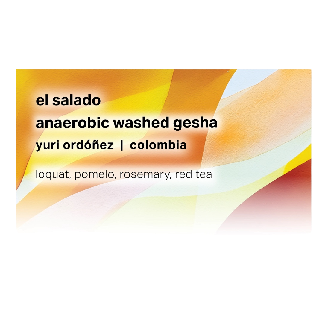 Moonwake Coffee Roasters - El Salado - Yuri Ordóñez - Anaerobic Washed Gesha | Colombia