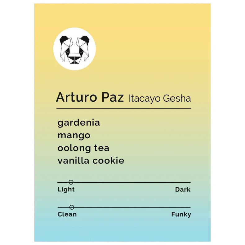 Black & White Roasters - Arturo Paz - Itacayo Washed Gesha | Honduras
