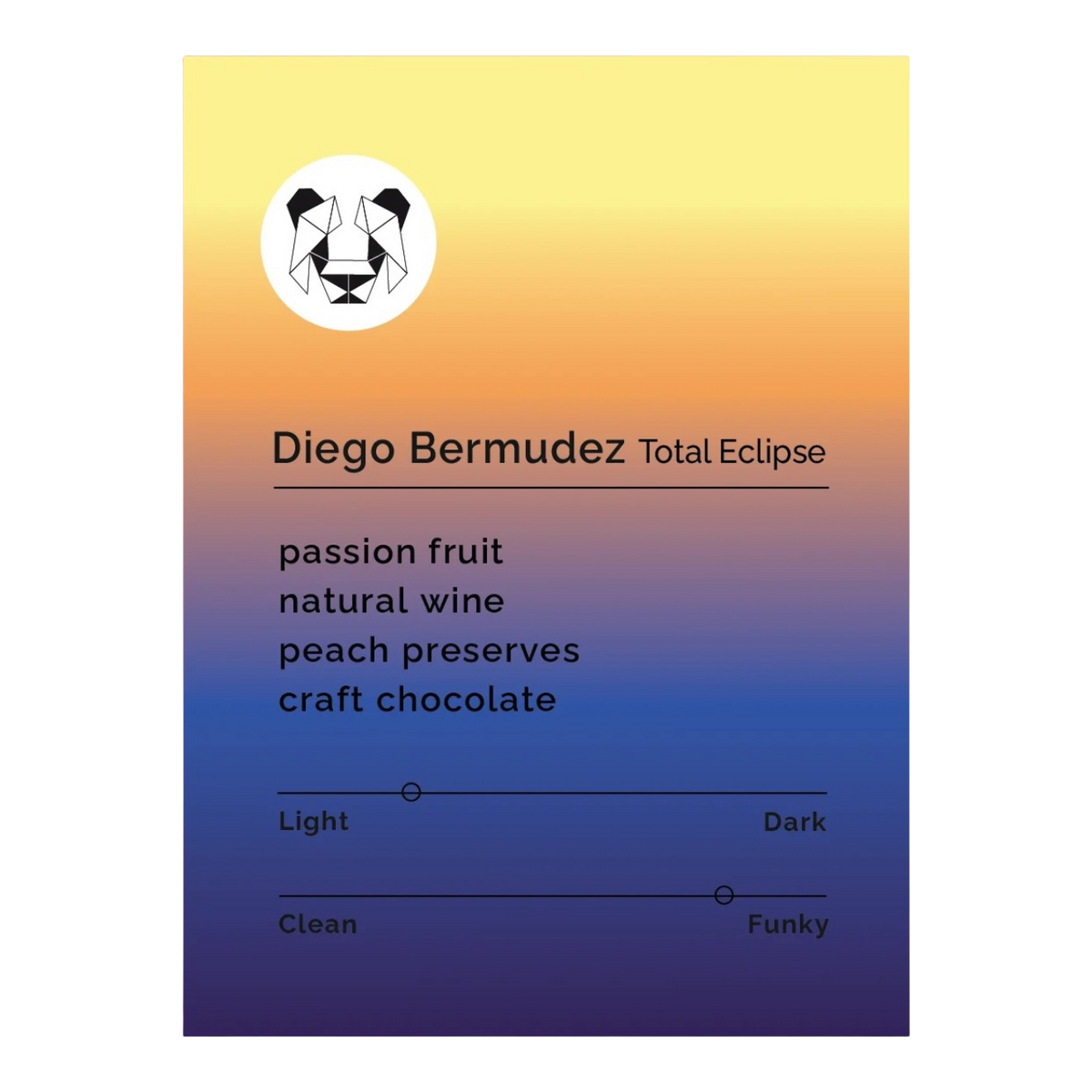 Black & White Roasters - Diego Bermudez - Total Eclipse | Colombia