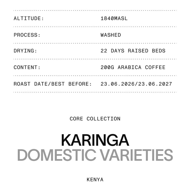 POMA Coffee - Karinga Washed Peaberry | Kenya