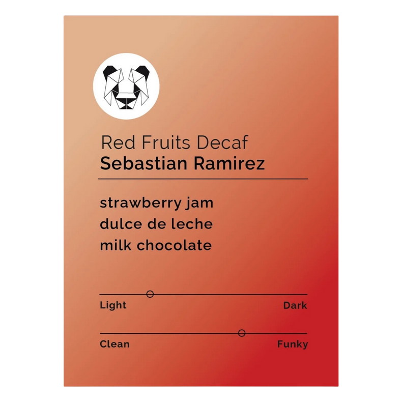 Black & White Roasters - Sebastian Ramirez - Red Fruits Decaf | Colombia