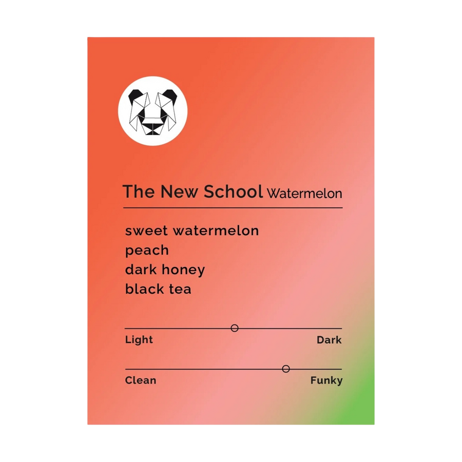 Black & White Roasters - The New School - Watermelon | Ethiopia & Colombia
