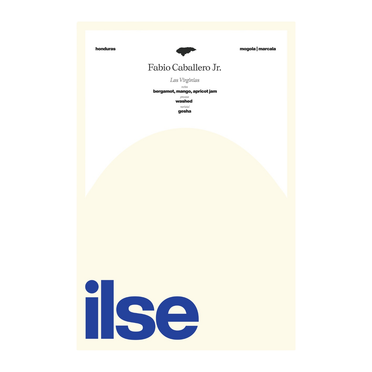 Ilse Coffee - Fabio Caballero Jr Washed Gesha CoE 1st Place | Honduras
