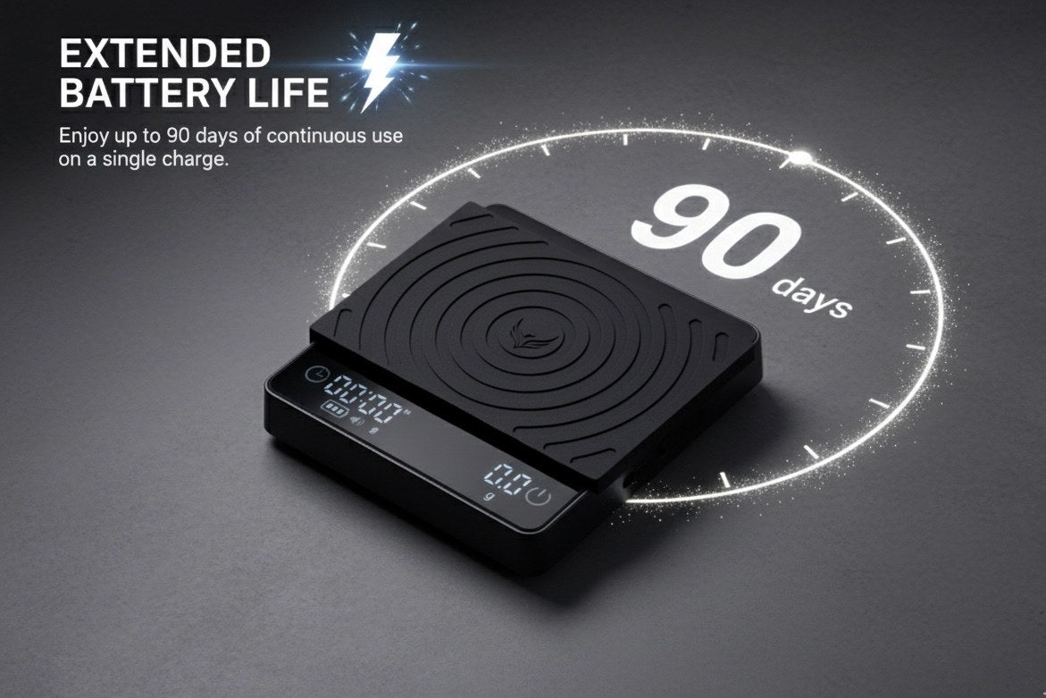 KNODOS - Smart Mini Coffee Scales - Sigma Coffee UK