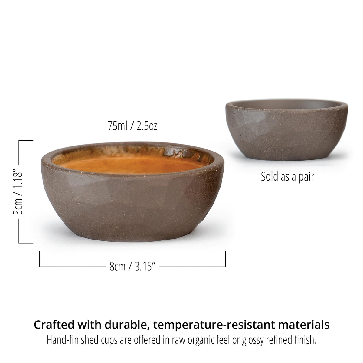 KRUVE Earth Coffee Cups