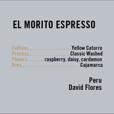 Apollon's Gold - El Morito Espresso | Peru
