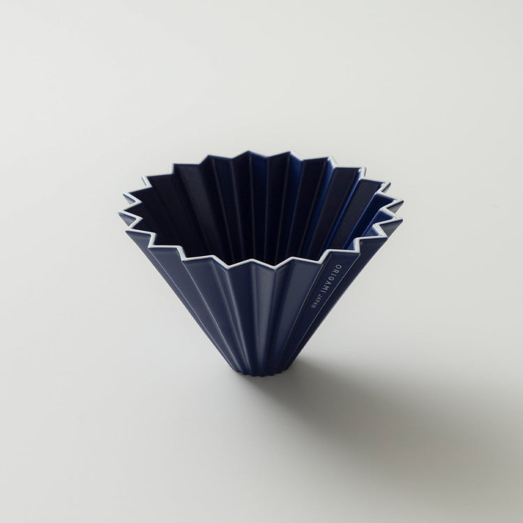 ORIGAMI Ceramic Dripper – M Matte Navy