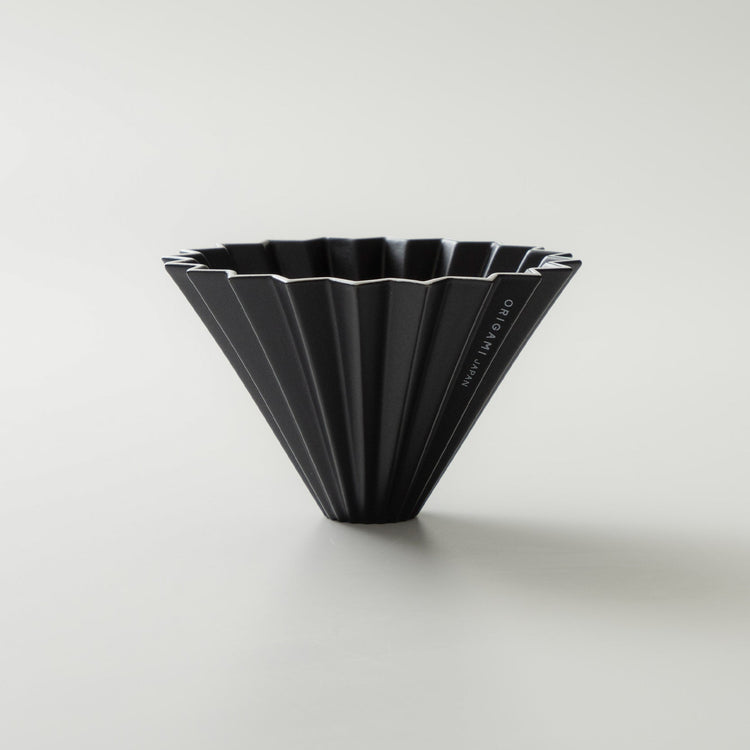 ORIGAMI Ceramic Dripper – M Matte Black