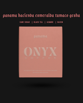 Onyx Coffee - Panama Hacienda Esmeralda Tumaco Gesha - Sigma Coffee UK