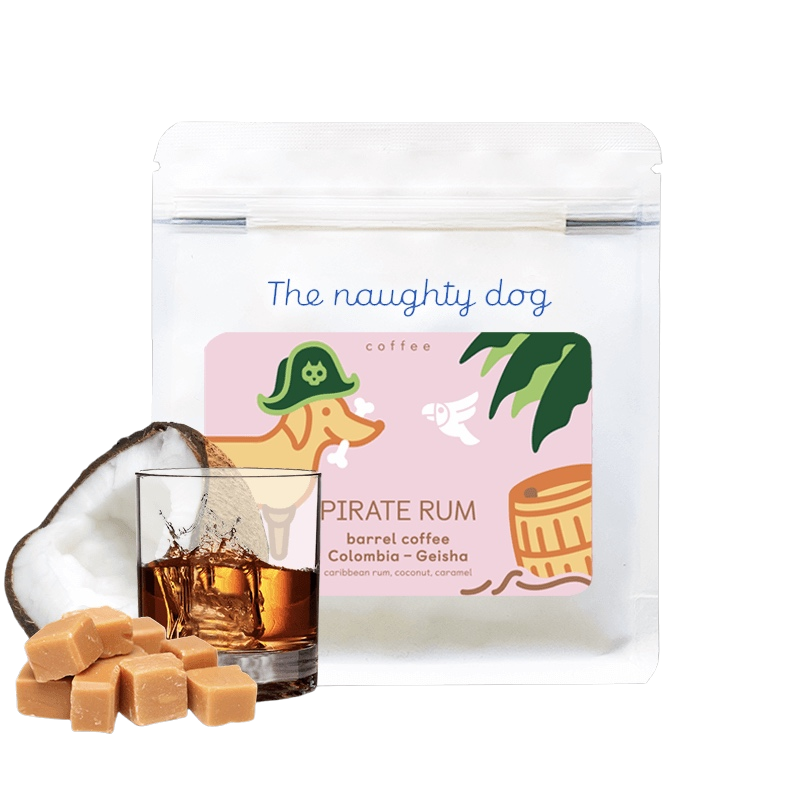 The Naughty Dog - Pirate Rum Barrel Kenya