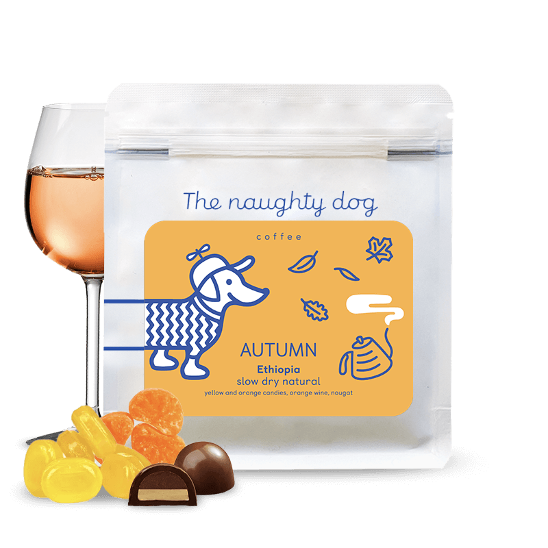The Naughty Dog - Autumn, Slow Dry Natural - Sigma Coffee UK