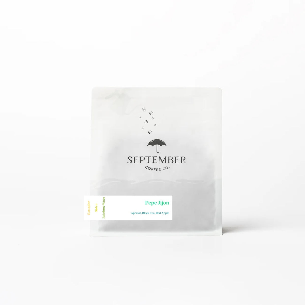 September Coffee Co. - Pepe Jijón Rainbow Wave Sidra | Ecuador