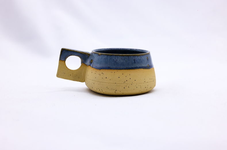 TerraBlu Formo Handmade Ceramic Stoneware Coffee Mug - Sigma Coffee UK