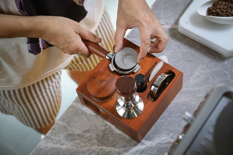 KNODOS Tamper Station - 54mm / 58mm - Sigma Coffee UK