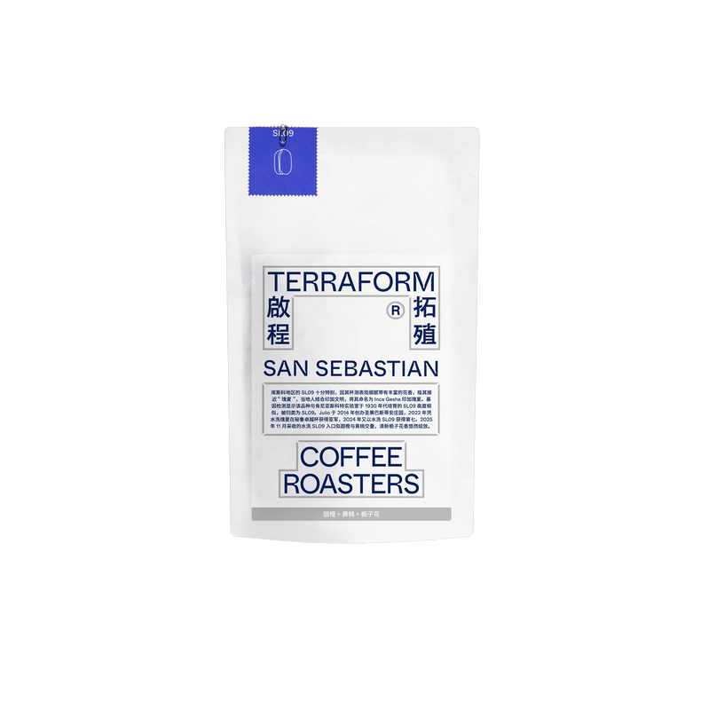 Terraform Coffee Roasters - San Sebastian Washed SL09 | Peru