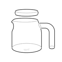 April - Glass Server (400ml)