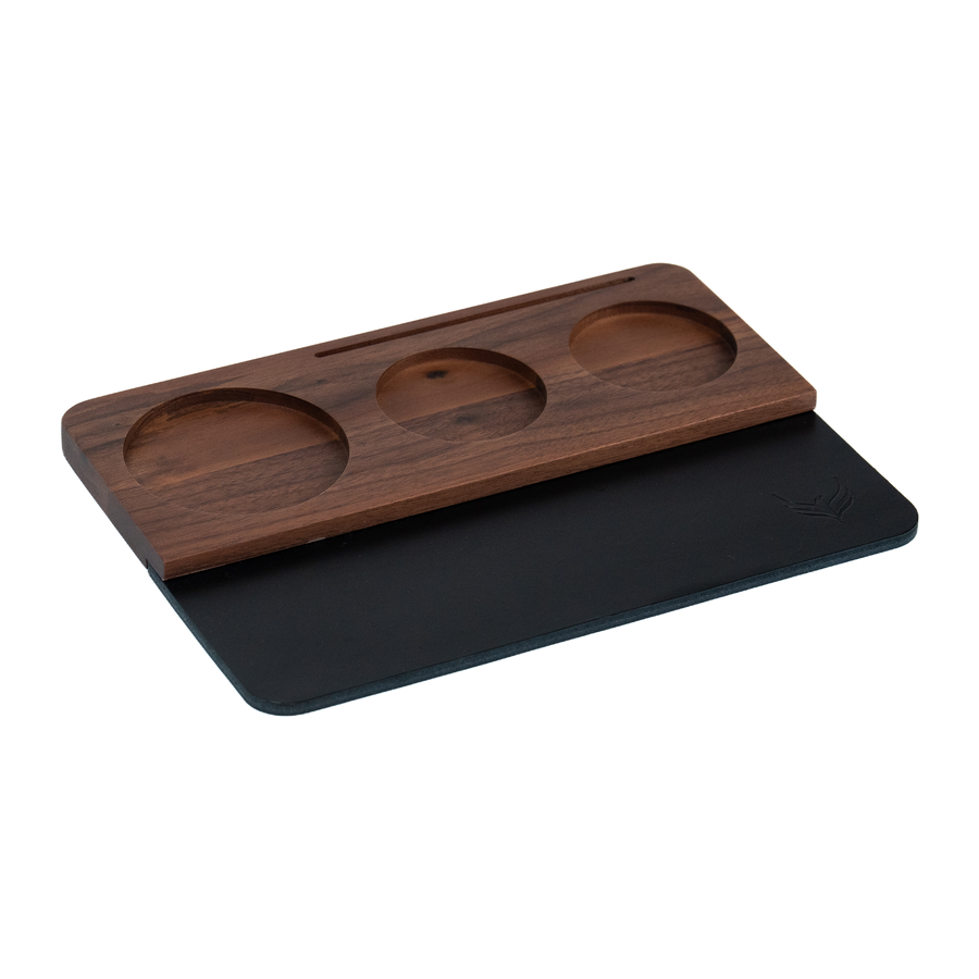 Knodos Tamping Mat with Tool Organiser - Walnut