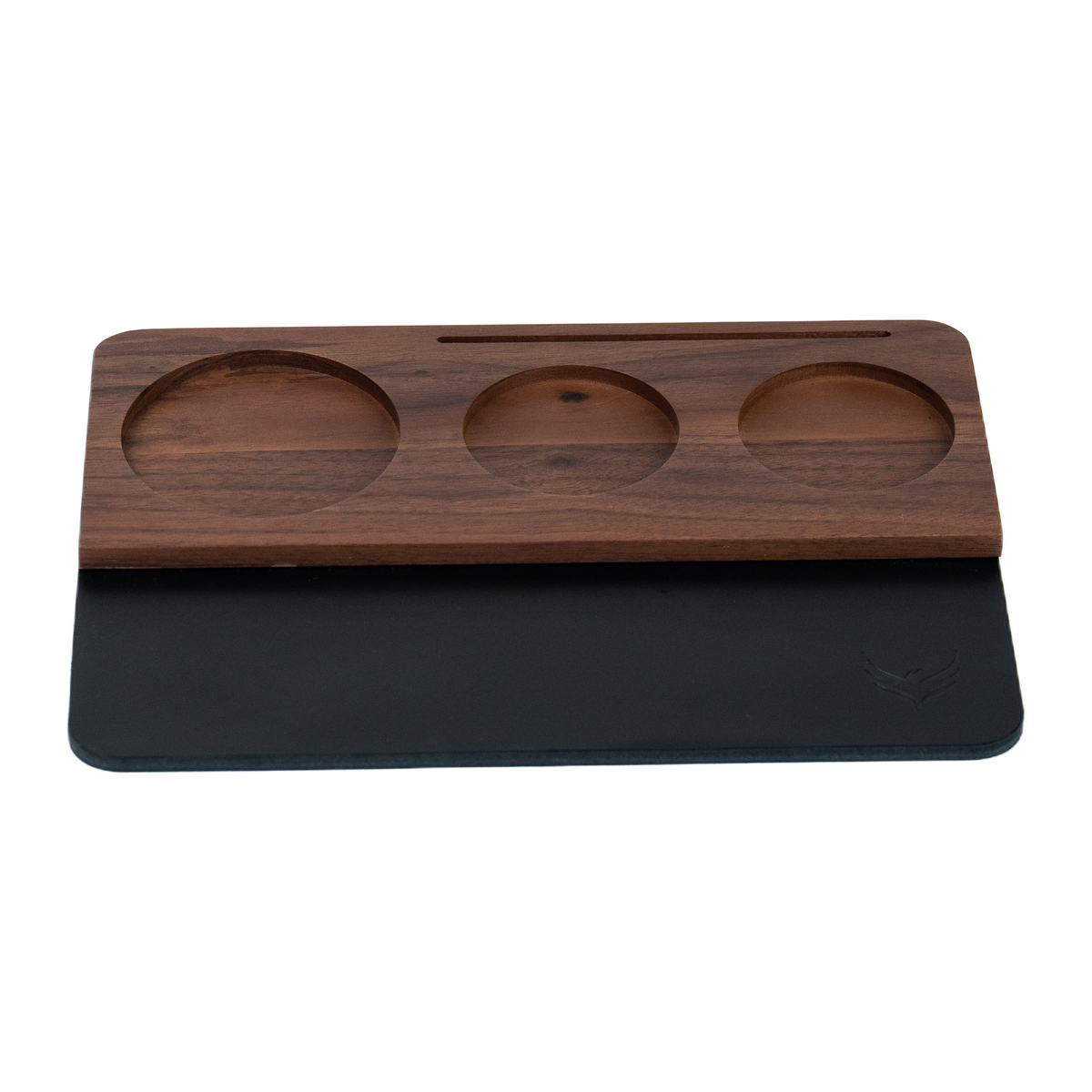 Knodos Tamping Mat with Tool Organiser - Walnut
