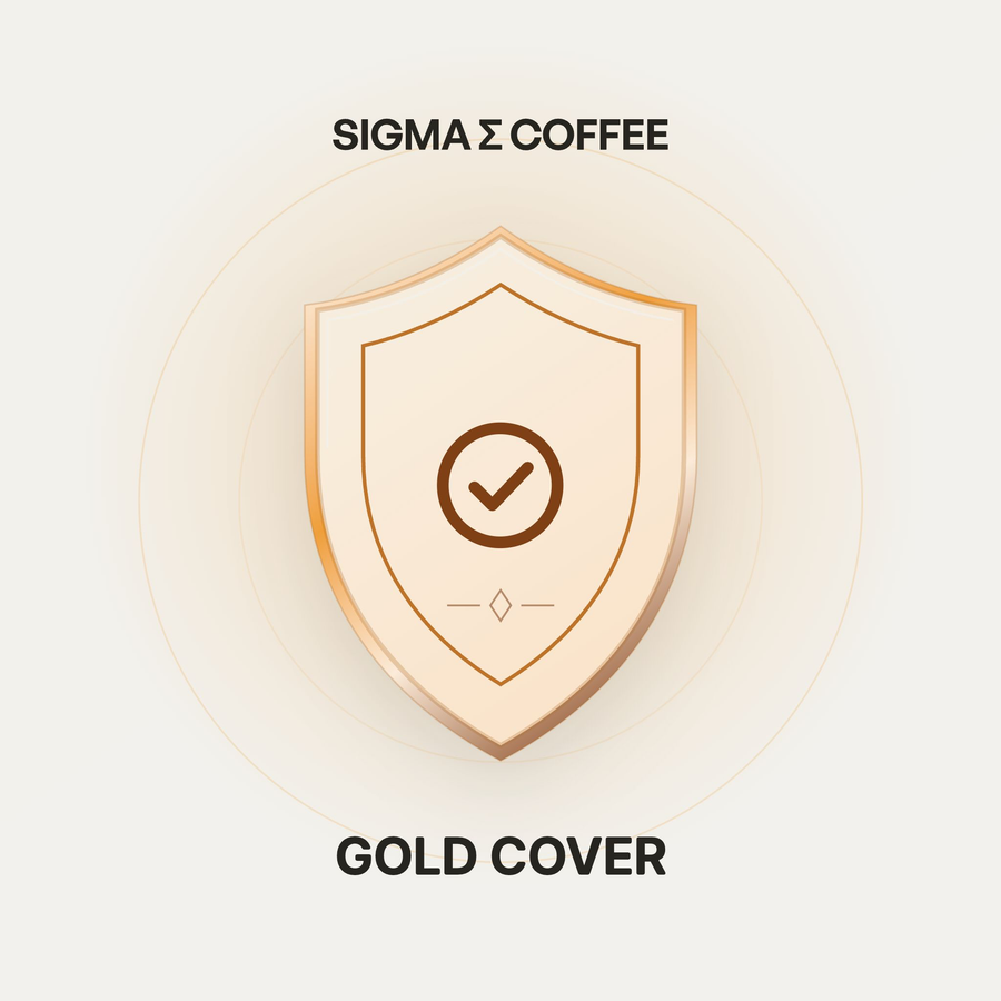 Gold Cover - Warranty - Sigma Coffee UK - Sigma Coffee UK