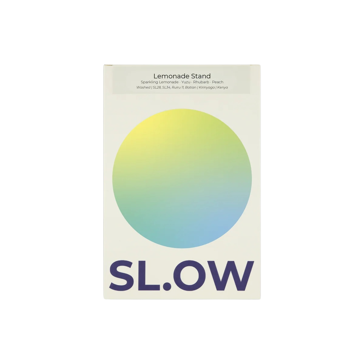 SL.OW Coffee Roasters - Lemonade Stand | Kenya