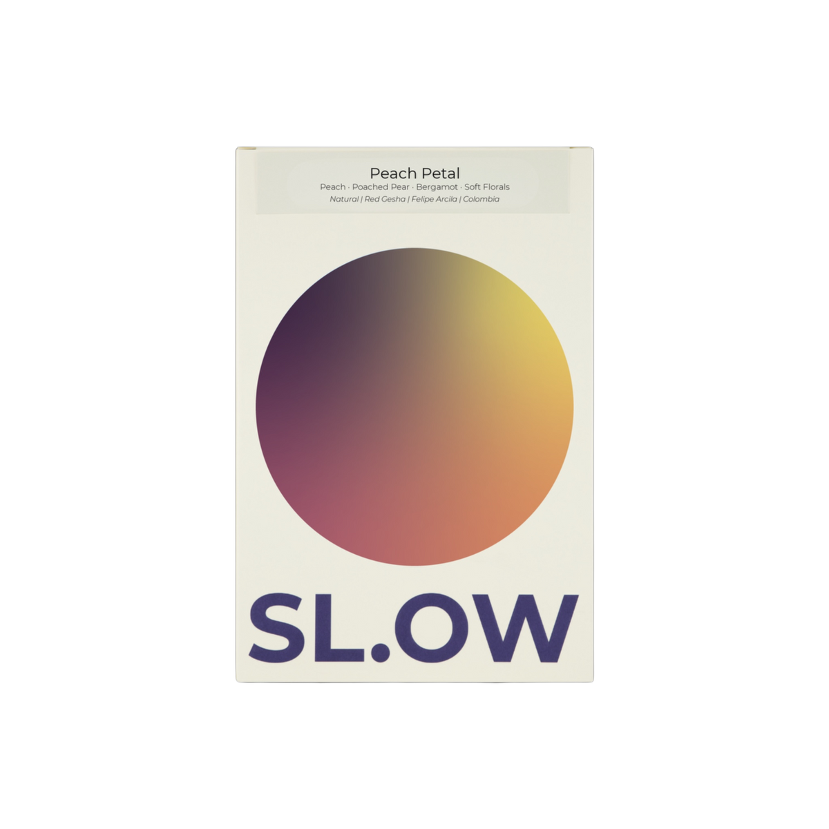 SL.OW Coffee Roasters - Peach Petal | Colombia