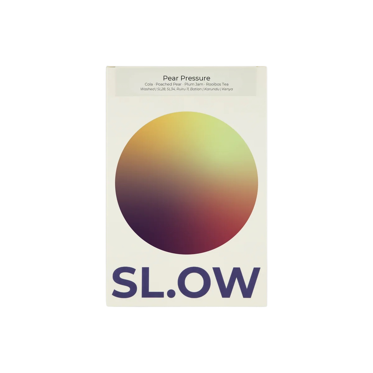 SL.OW Coffee Roasters - Pear Pressure | Kenya
