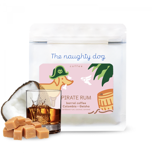 The Naughty Dog - Pirate Rum Barrel - Gesha - Sigma Coffee UK