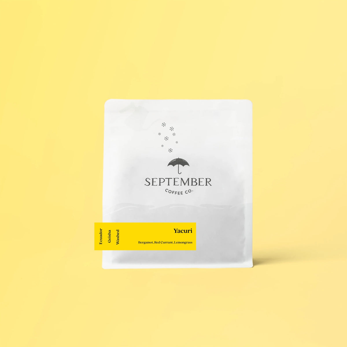 September Coffee Co. - Yacuri - Juan Peña Washed Geisha | Ecuador