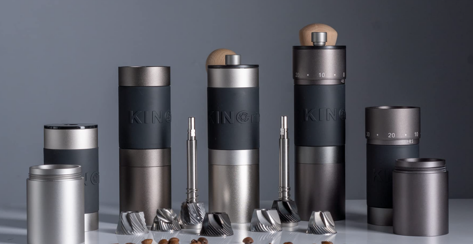 KINGrinder K6 Manual Hand Coffee Grinder External Adjustment Sigma Coffee UK